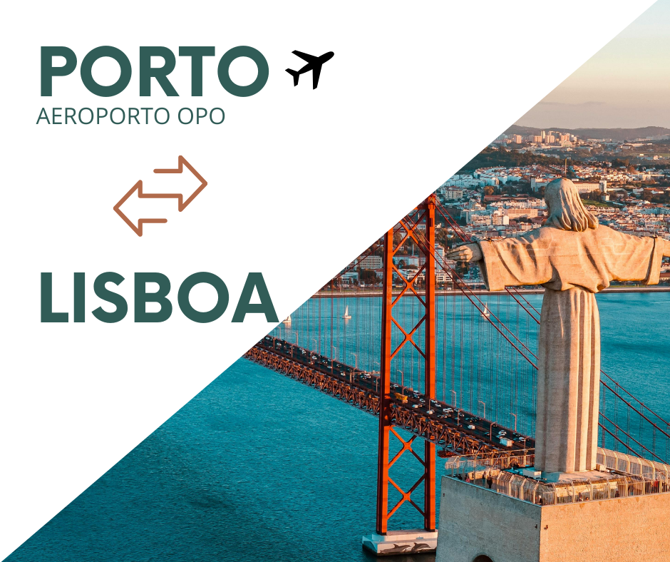 Transfer Aeroporto Porto <-> Lisboa
